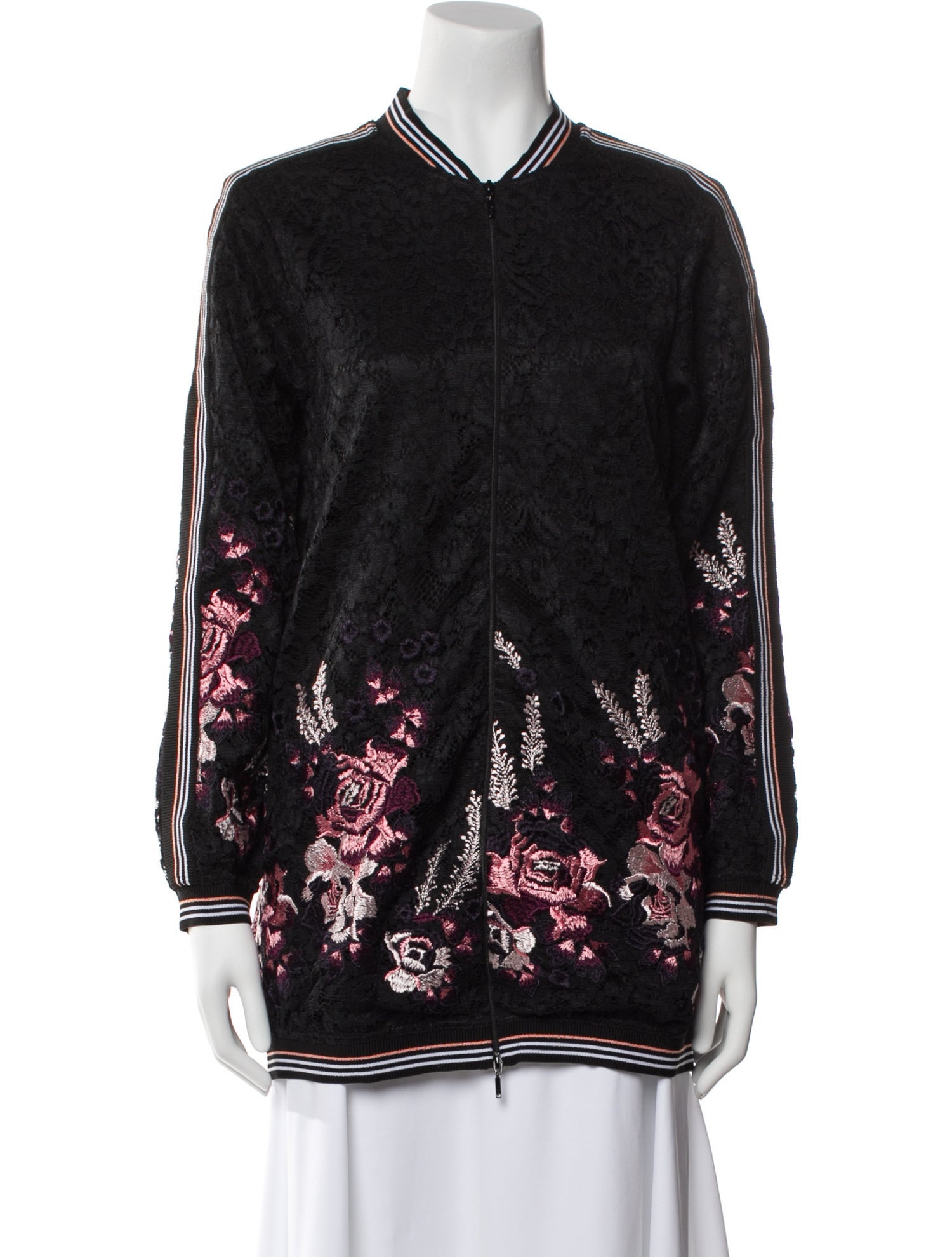 Anne Fontaine Floral Print Evening Jacket