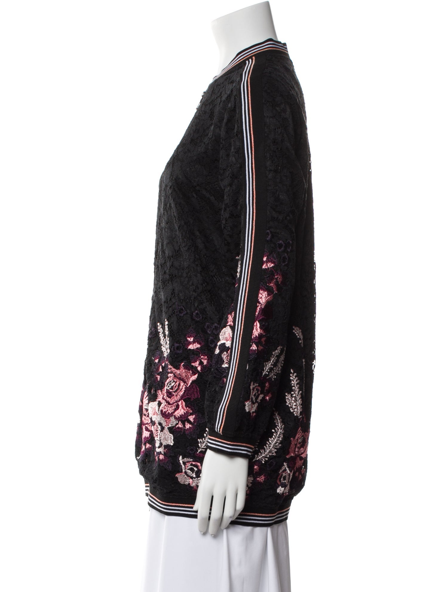 Anne Fontaine Floral Print Evening Jacket