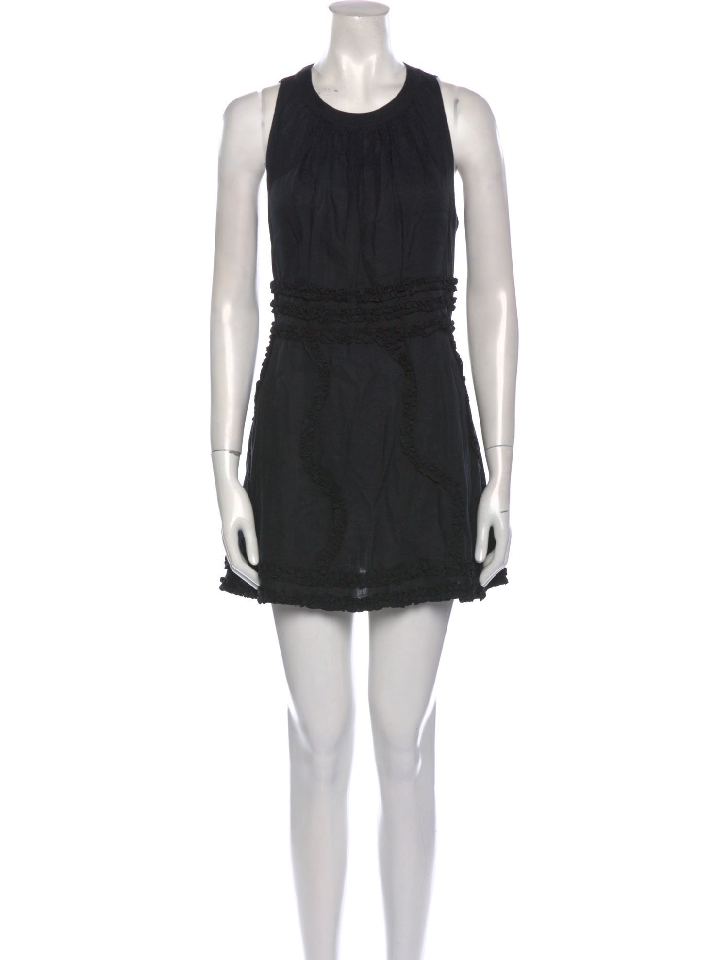 Anne Fontaine Linen Mini Dress