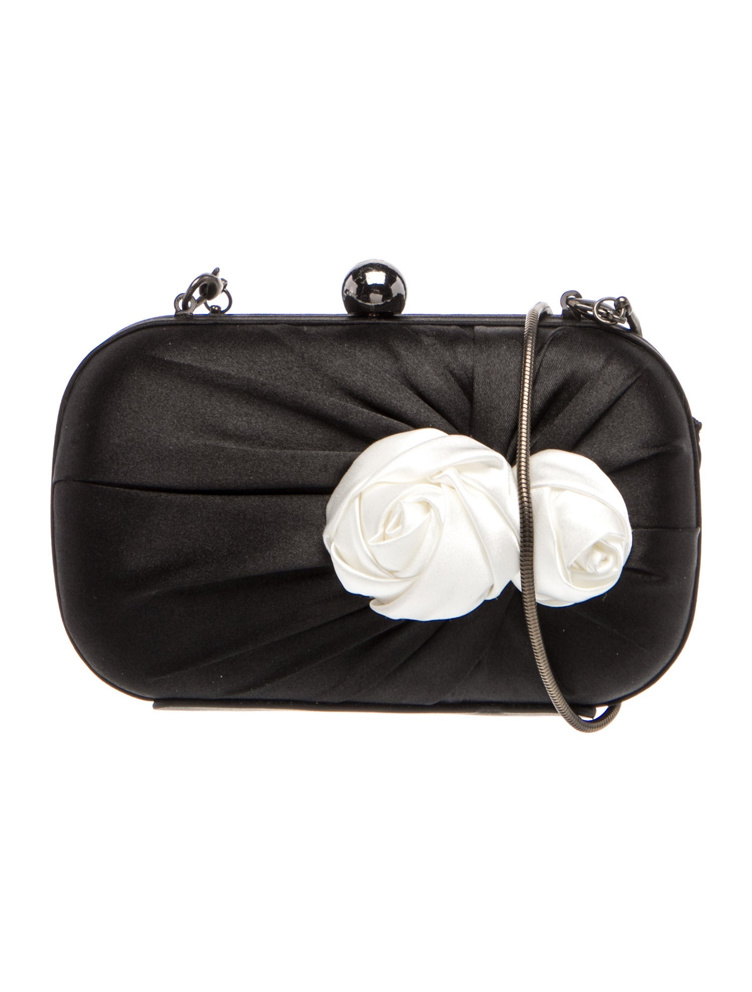 Anne Fontaine Satin Evening Bag
