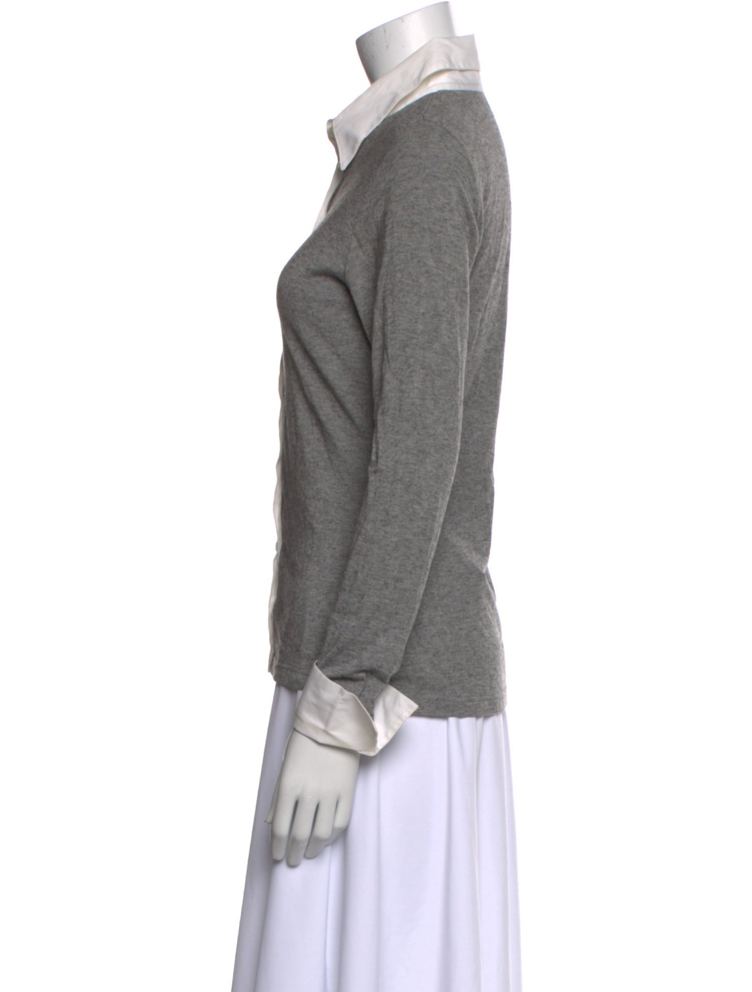 Anne Fontaine Long Sleeve Polo