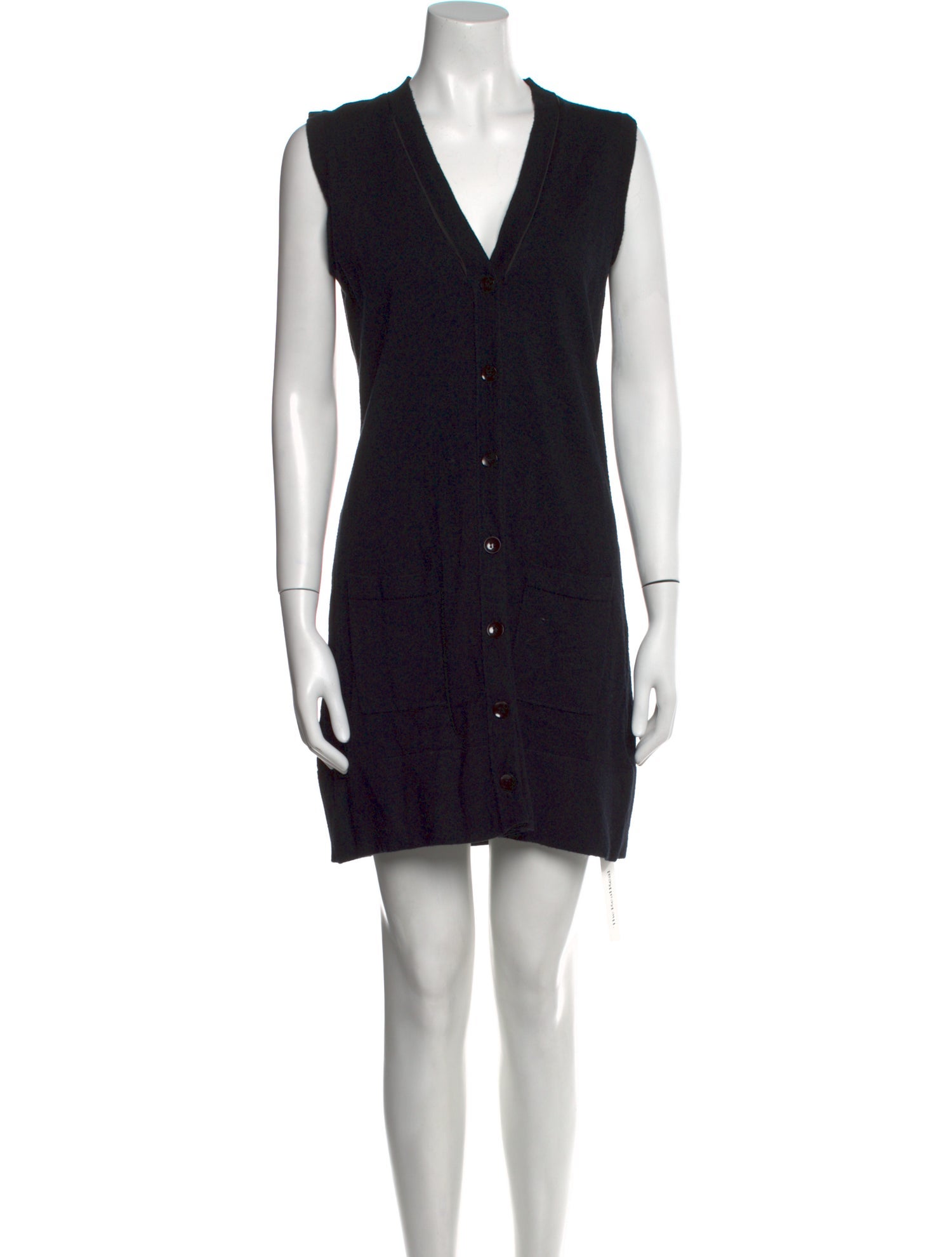 Anne Fontaine V-Neck Mini Dress