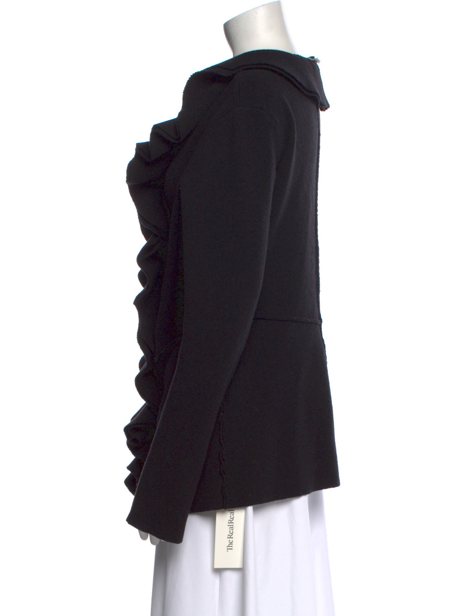 Anne Fontaine Lambswool Scoop Neck Sweater