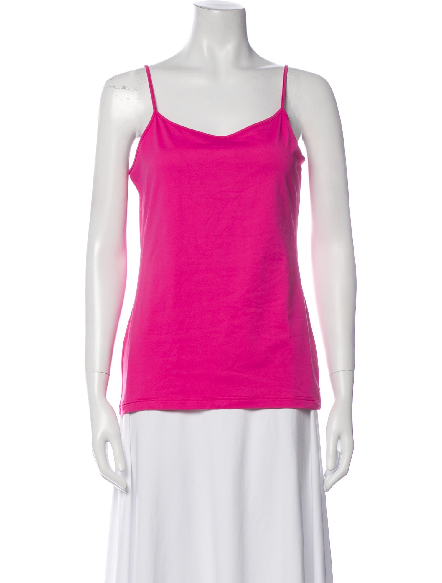 Anne Fontaine Square Neckline Sleeveless Top