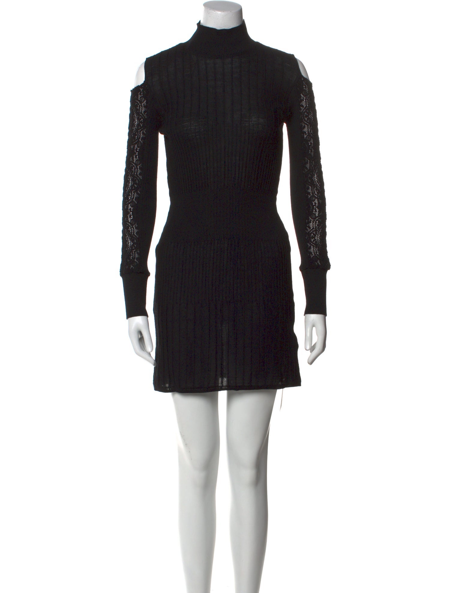 Anne Fontaine Turtleneck Mini Dress