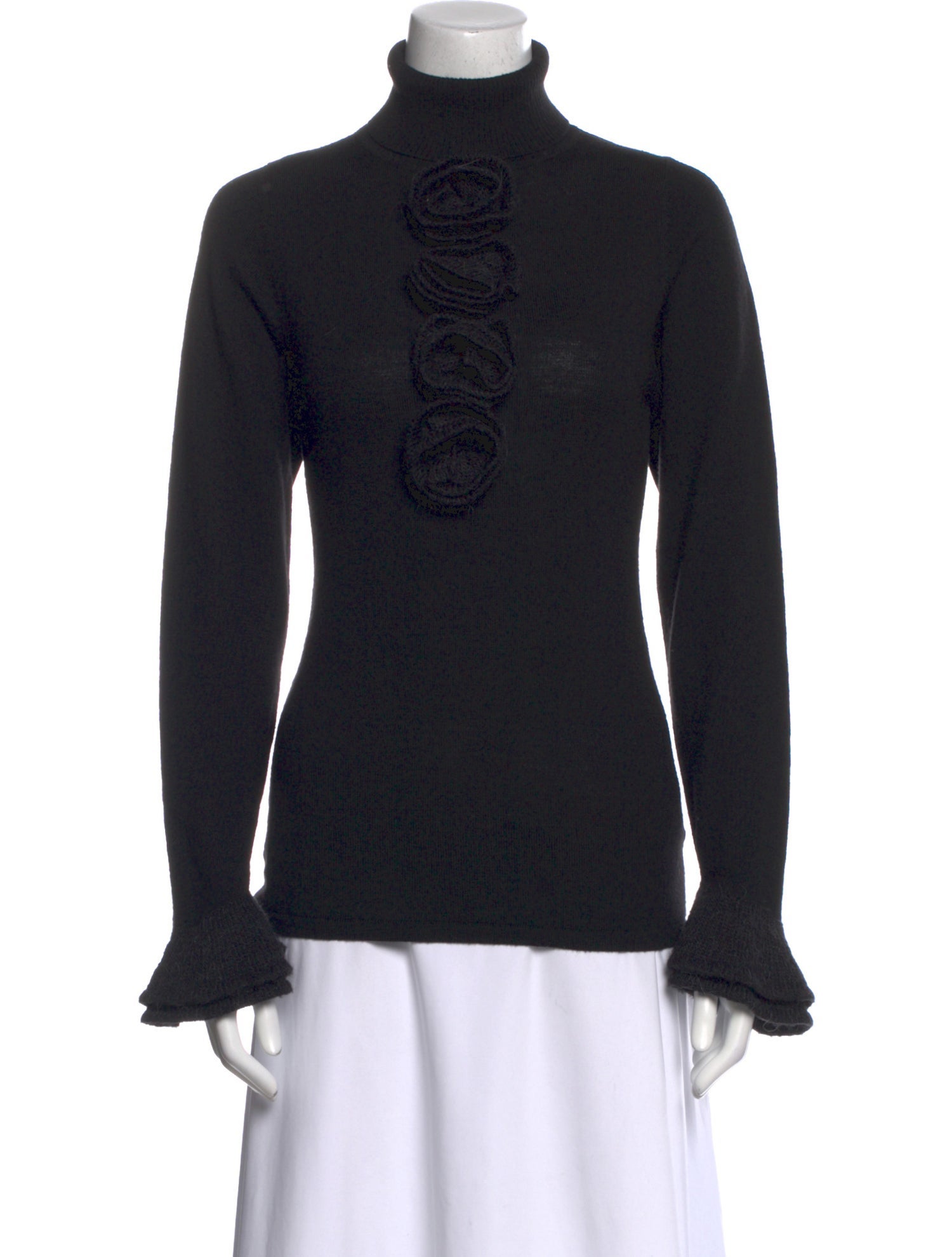 Anne Fontaine Wool Turtleneck Sweater