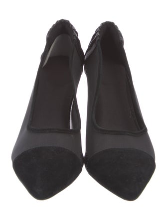 Anne Fontaine Mesh Pumps
