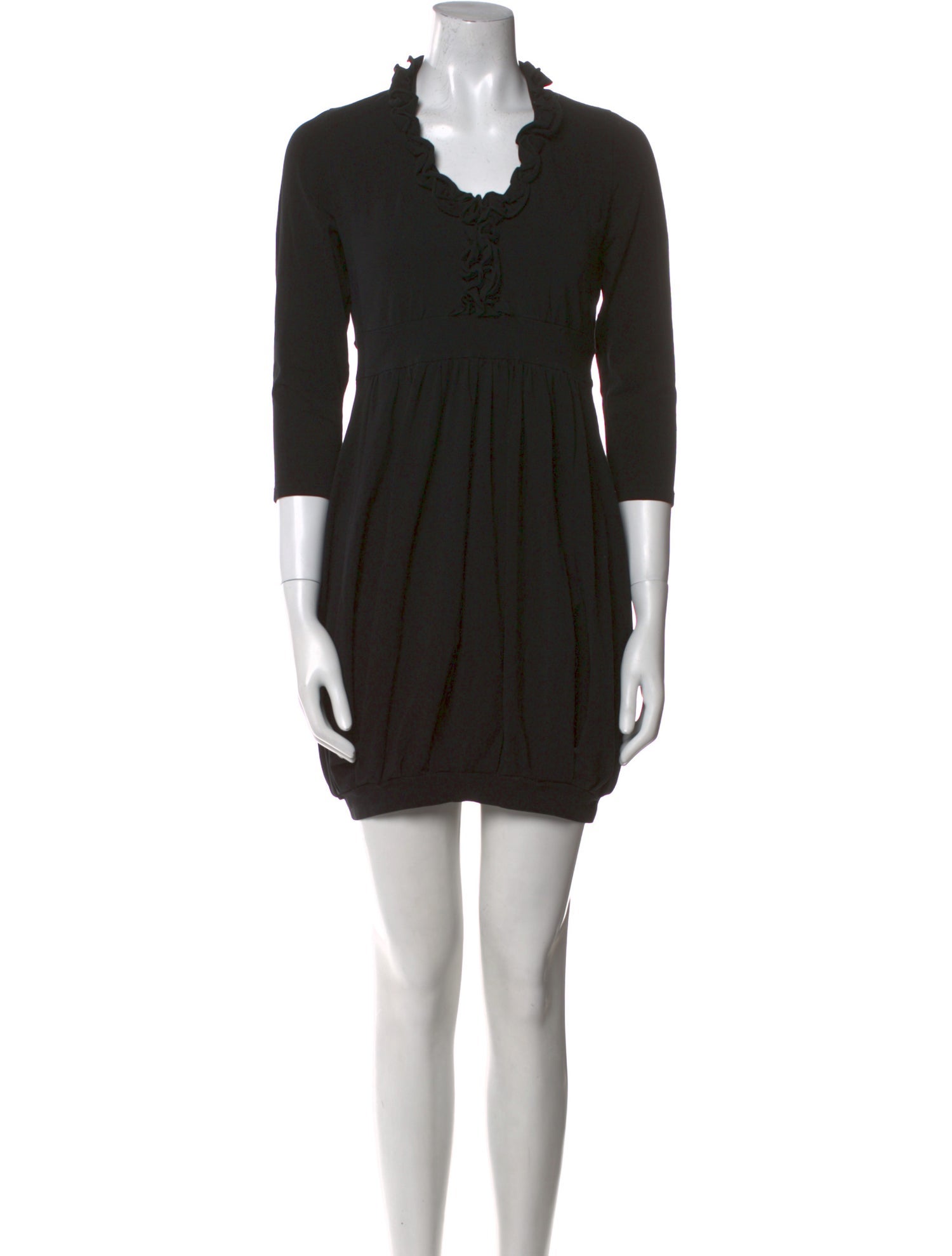 Anne Fontaine Cowl Neck Mini Dress