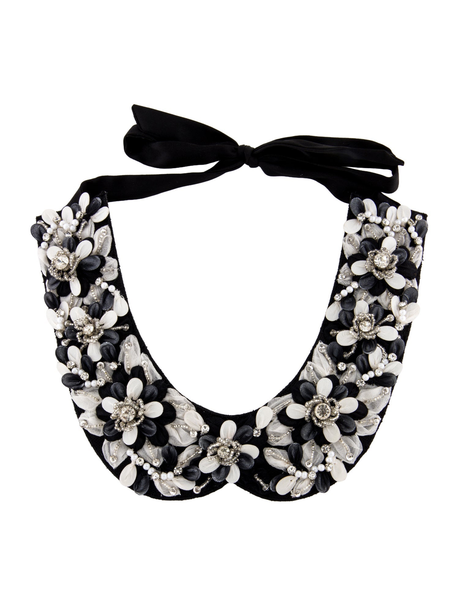 Anne Fontaine Floral Collar Necklace
