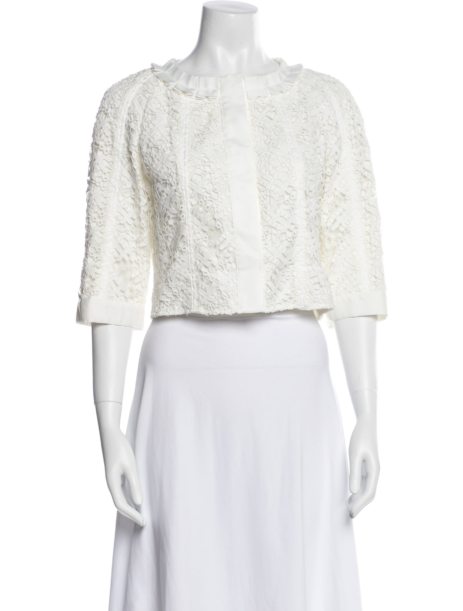 Anne Fontaine Printed Bolero