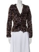 Anne Fontaine Printed Evening Jacket