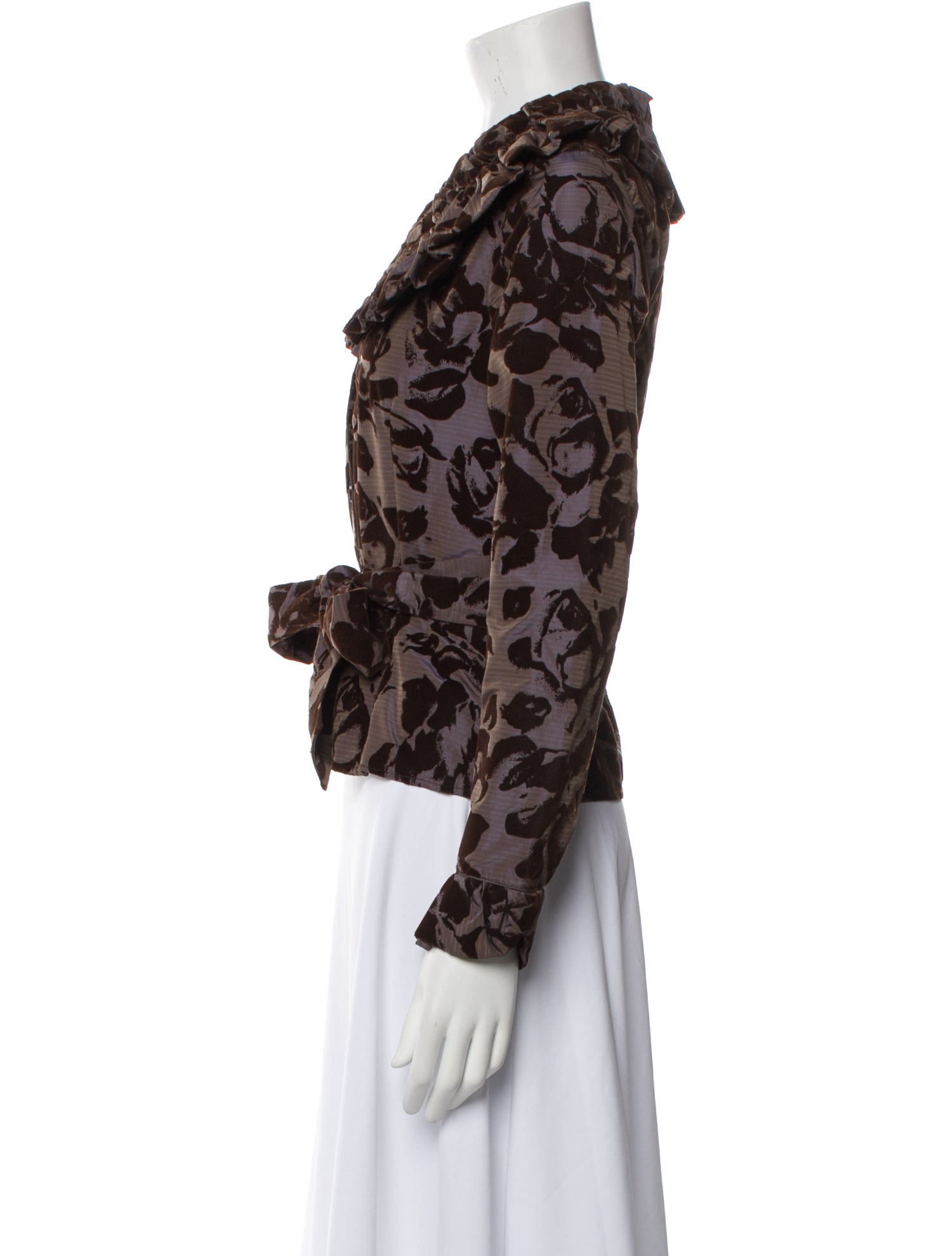 Anne Fontaine Printed Evening Jacket