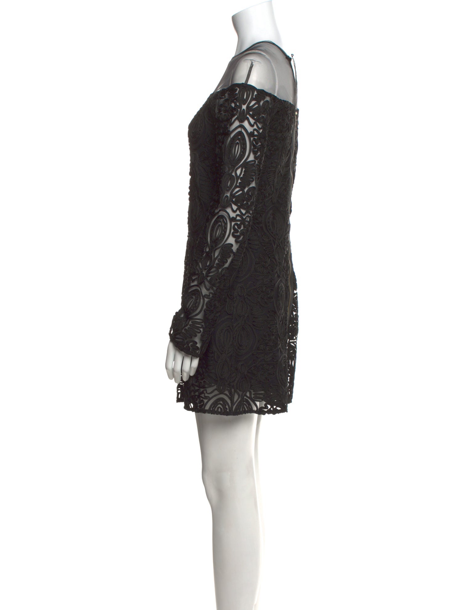 Anne Fontaine Off-The-Shoulder Mini Dress w/ Tags