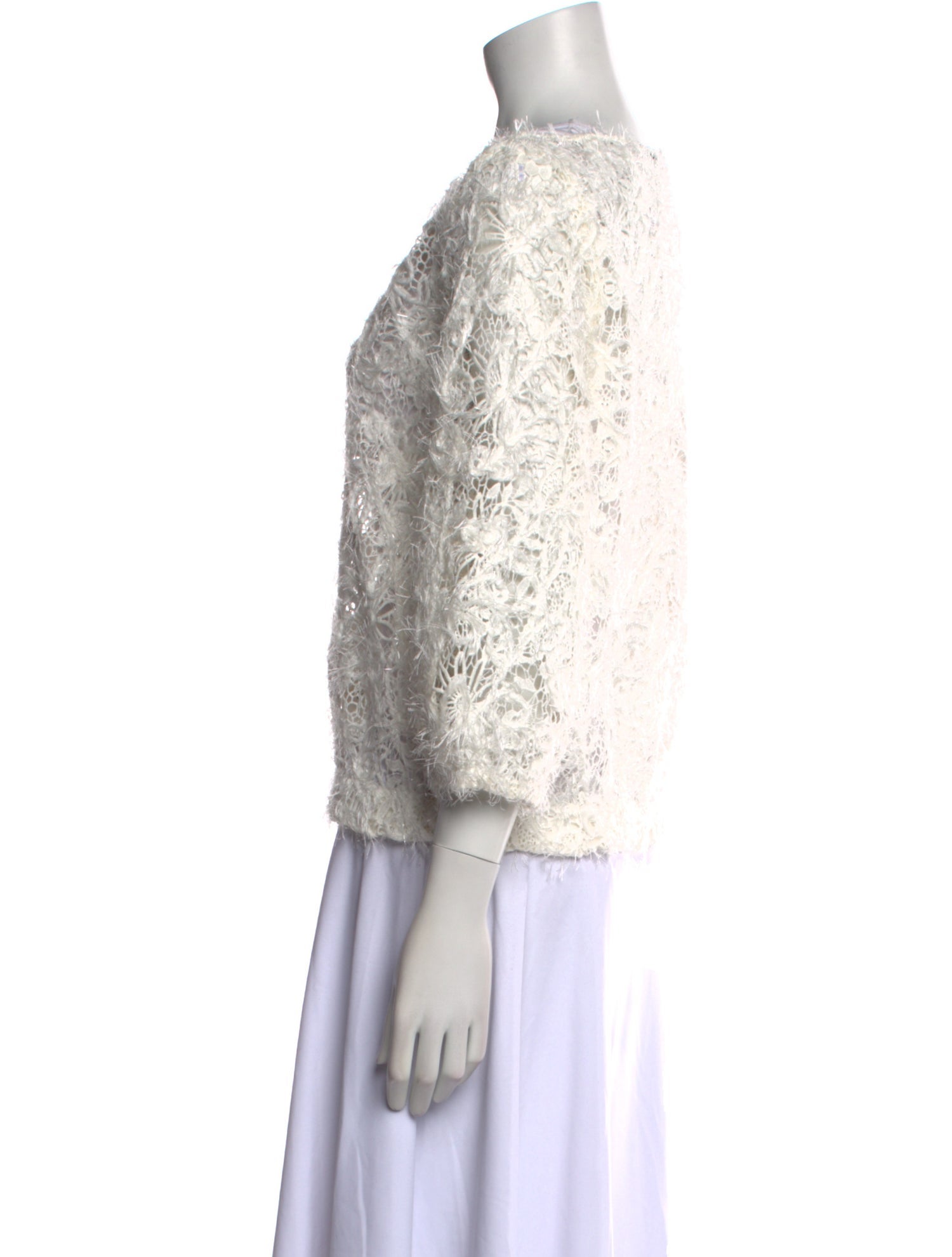 Anne Fontaine Scoop Neck Sweater