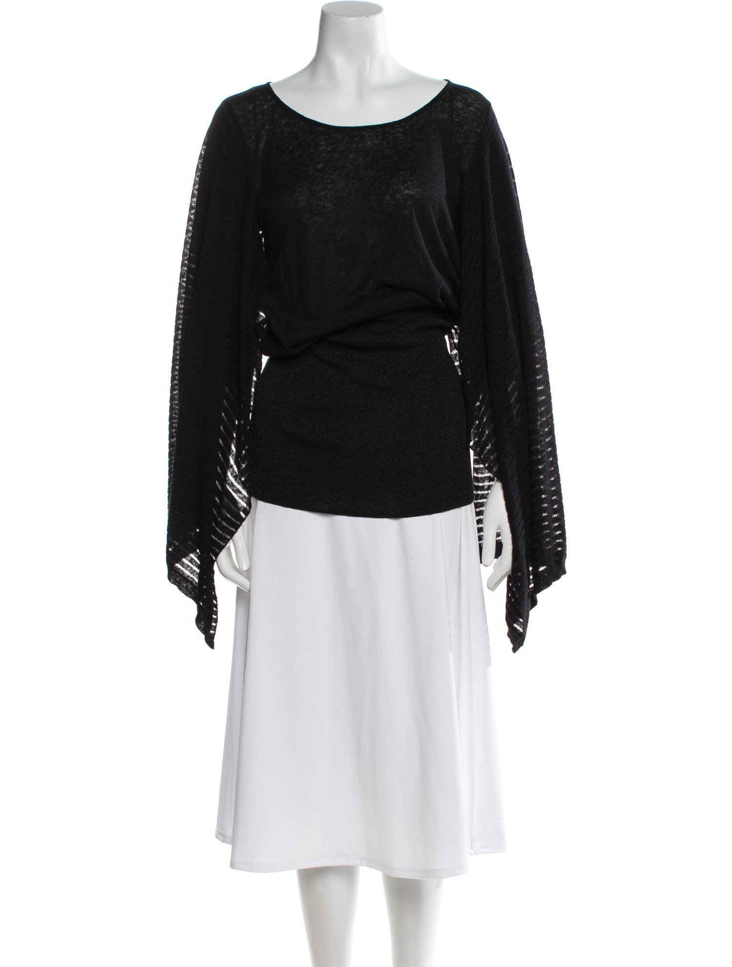 Anne Fontaine Scoop Neck Sweater