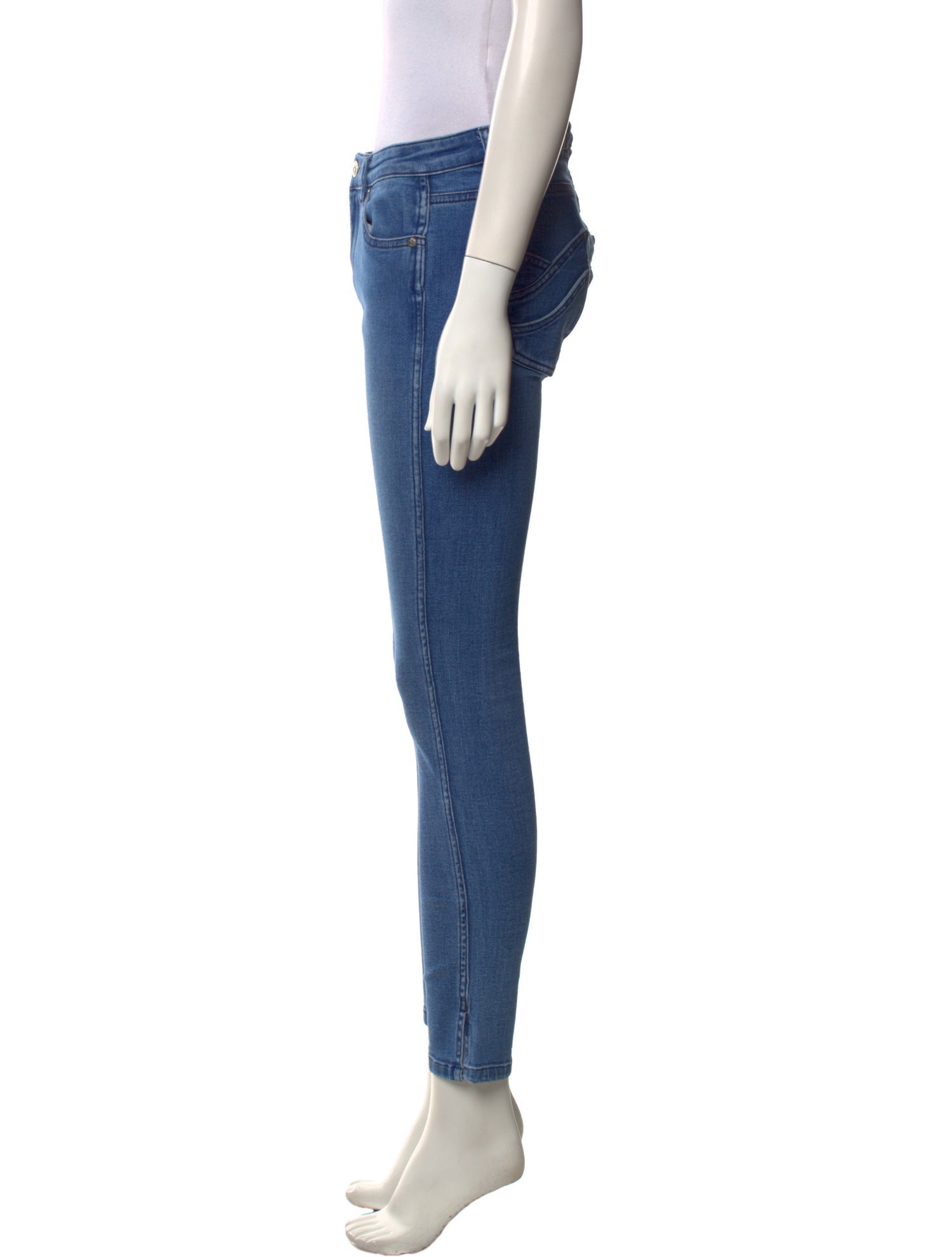 Anne Fontaine Mid-Rise Skinny Leg Jeans