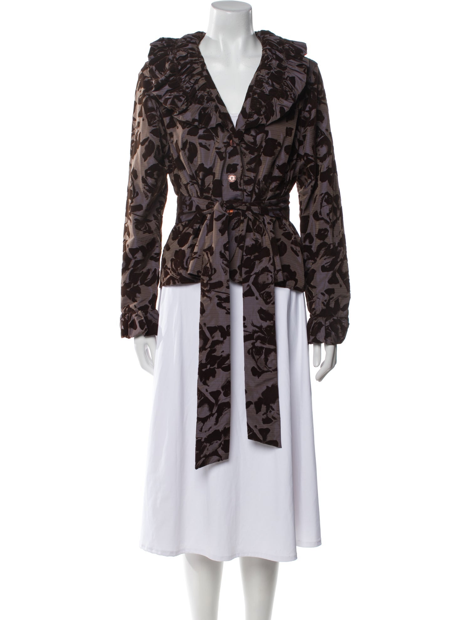 Anne Fontaine Printed Evening Jacket