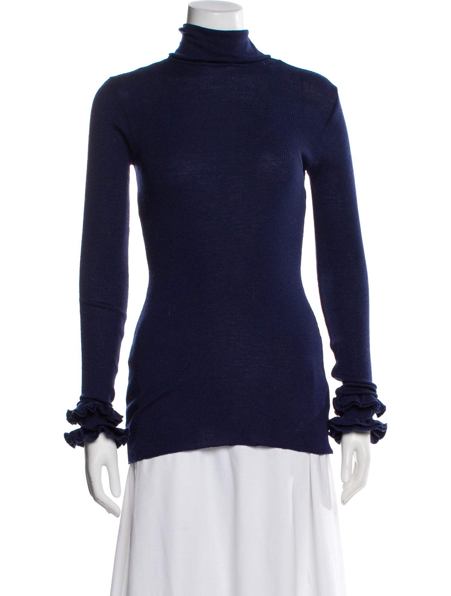Anne Fontaine Wool Turtleneck Sweater