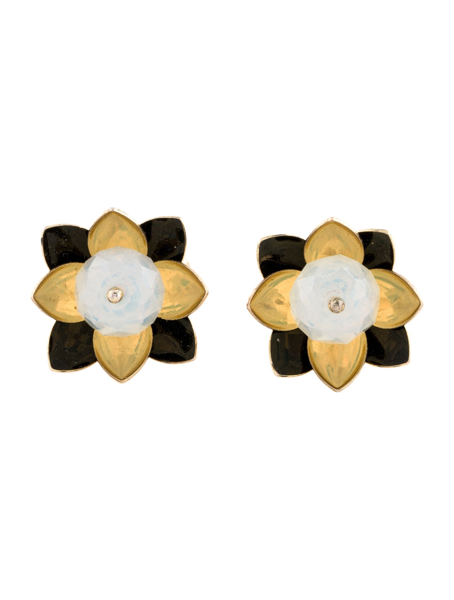Anne Fontaine Floral Cufflinks