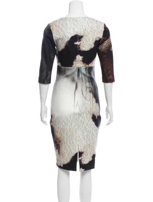 Angelys Balek Printed Midi Dress