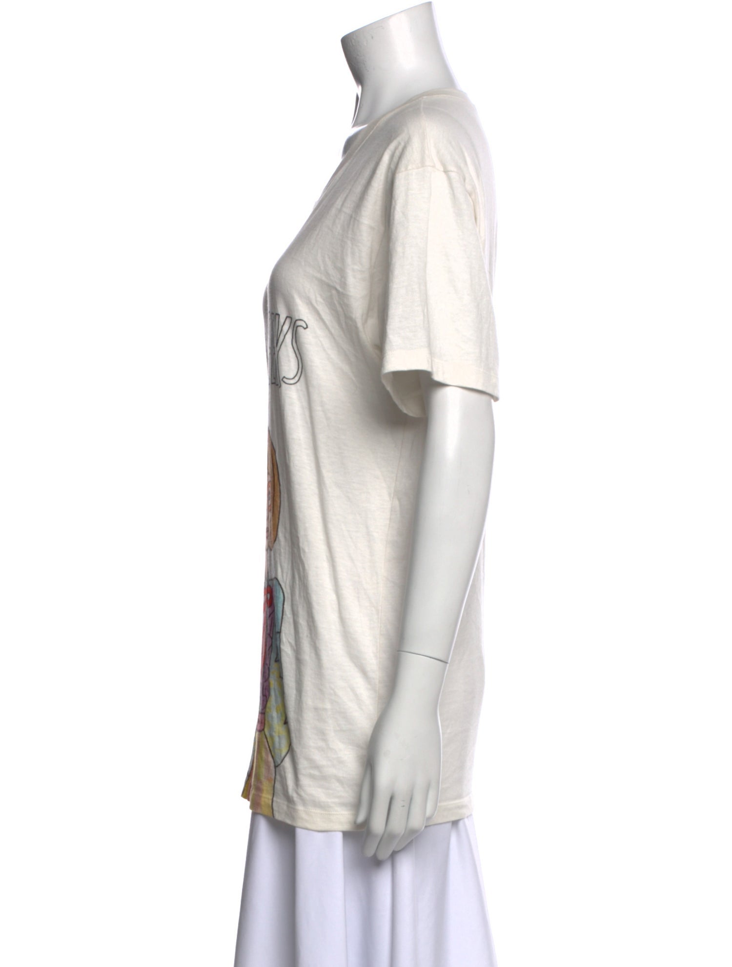 Angelica Hicks x Gucci Graphic Print Scoop Neck T-Shirt