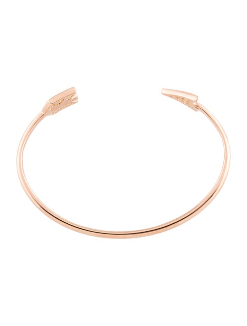 Anita Ko 18k Diamond Single Point Arrow Cuff