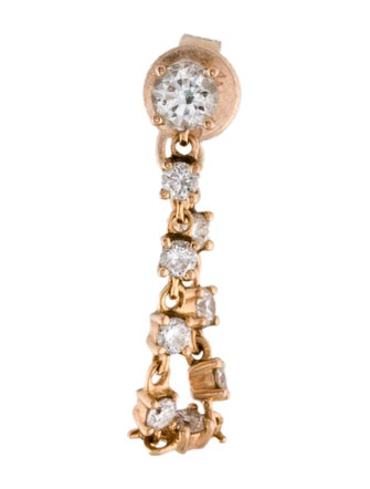 Anita Ko 18K Diamond Loop Single Earring