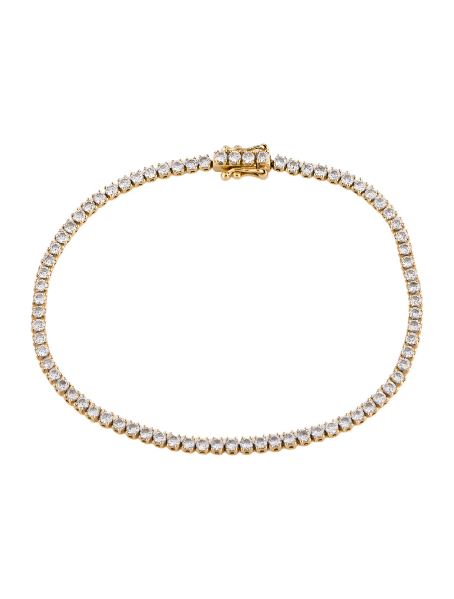Bracelet 14K 3.30ctw Diamond Tennis Bracelet