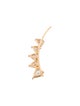 Anita Ko 18K Pear Diamond Single Left Ear Floating Ear Climber