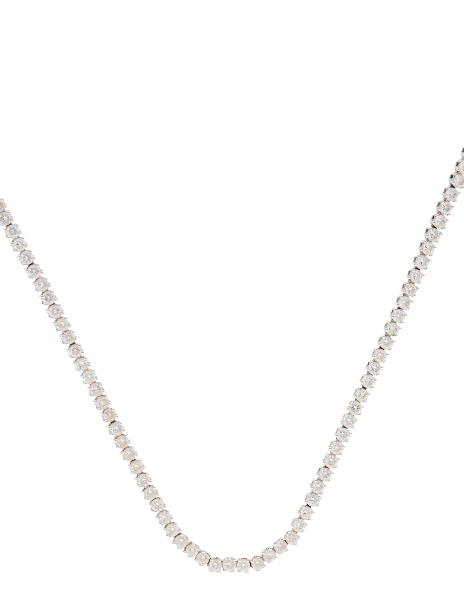 Anita Ko 18K 6.00ctw Diamond HepburnTennis Necklace