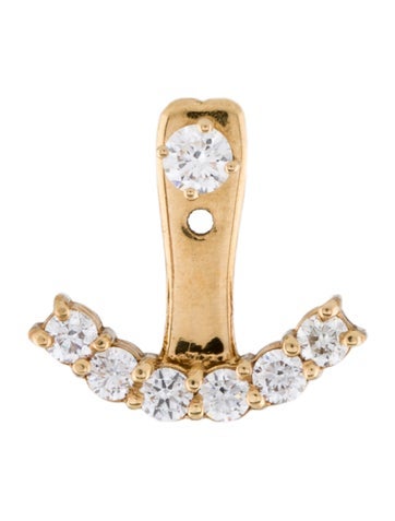 Anita Ko Earring Jacket 18K Diamond Single Ear