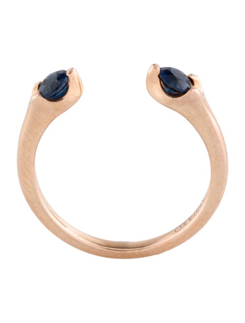 Anita Ko 18K Sapphire Orbit Ring