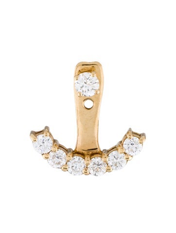 Anita Ko Earring Jacket 18K Diamond Single Ear Jacked