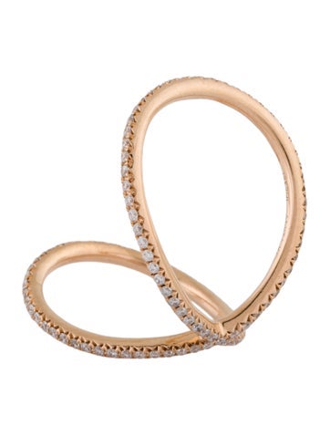 Anita Ko Band 18K Diamond Super 8 Ring 6