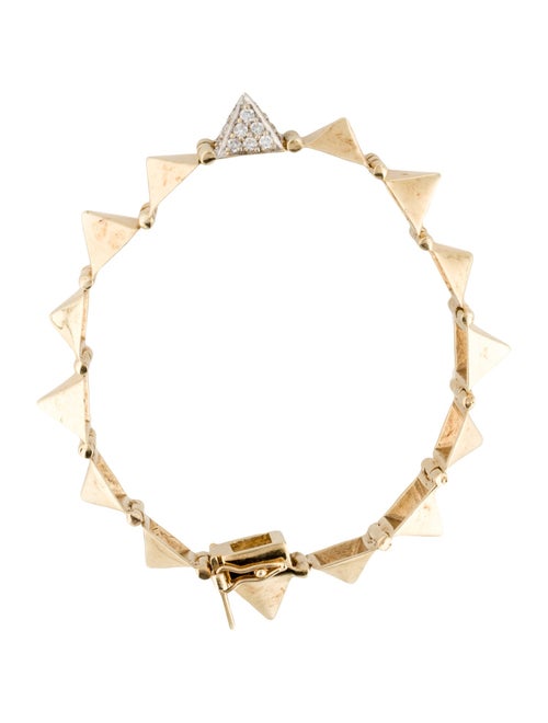 Anita Ko 14K Diamond Medium Spike Bracelet