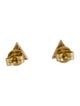 Anita Ko 18K Diamond Triangle Stud Earrings