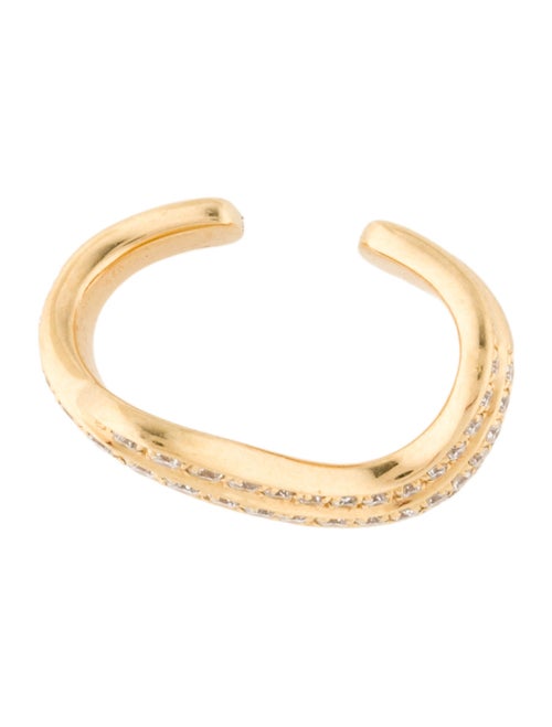 Anita Ko 18K Diamond 3 Row Ear Cuff