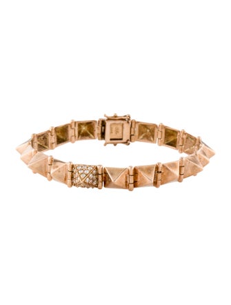 Anita Ko 14K Diamond Medium Spike Bracelet