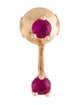 Anita Ko 18K Ruby Orbit Earring