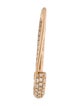 Anita Ko 18K Diamond Safety Pin Single Earring