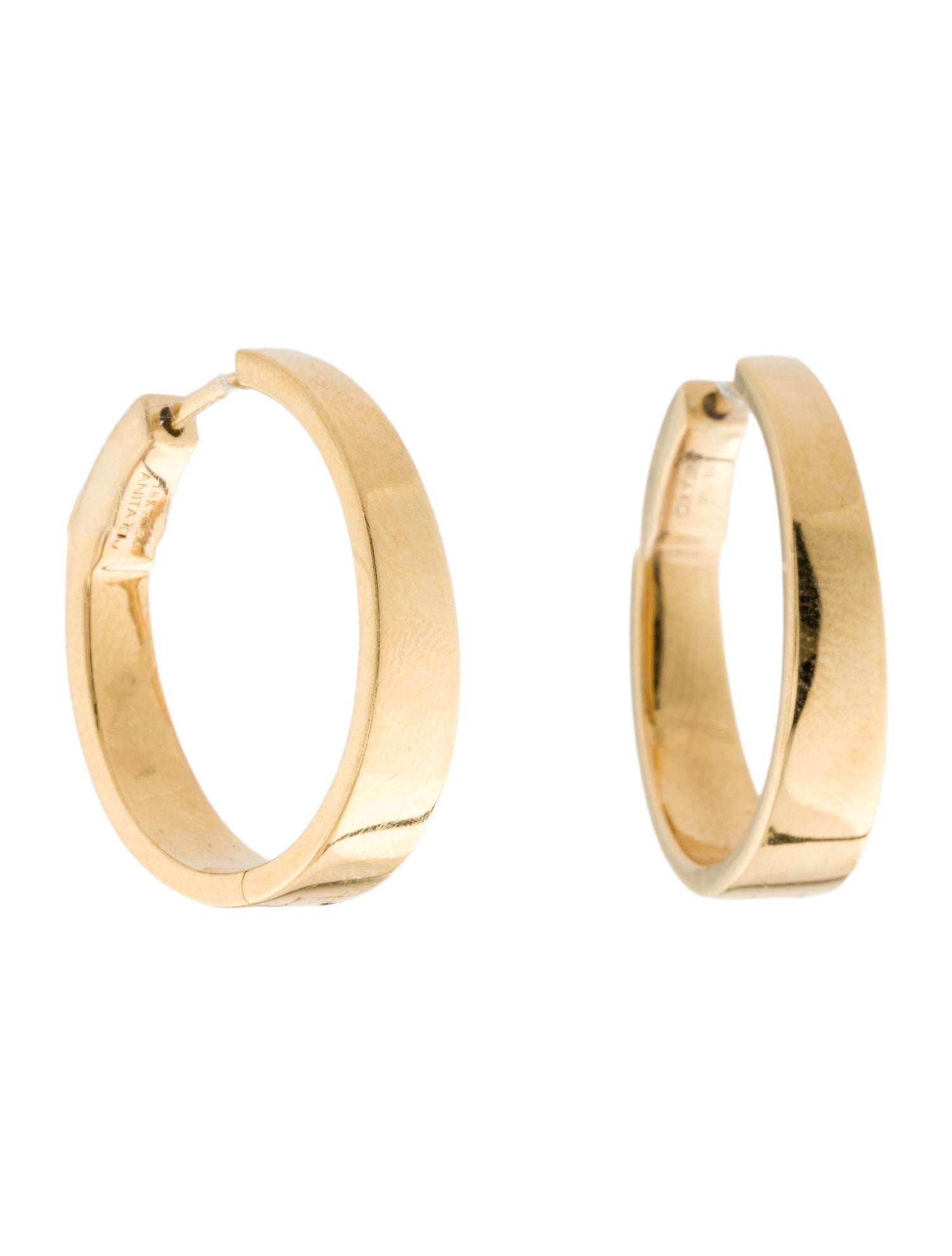 Anita Ko 18K Meryl Hoop Earrings