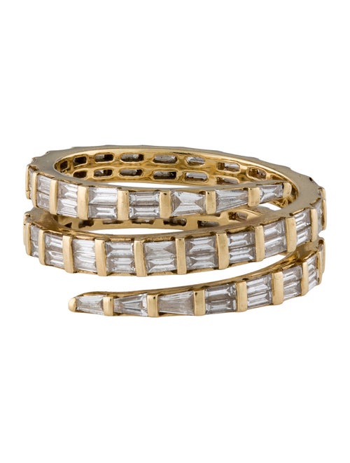 Anita Ko 18K 2.46ctw Diamond Three Row Coil Ring