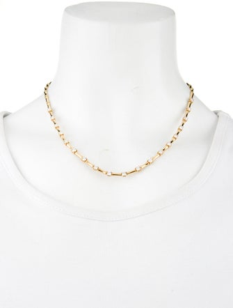 Anita Ko 18K Diamond Bamboo Choker