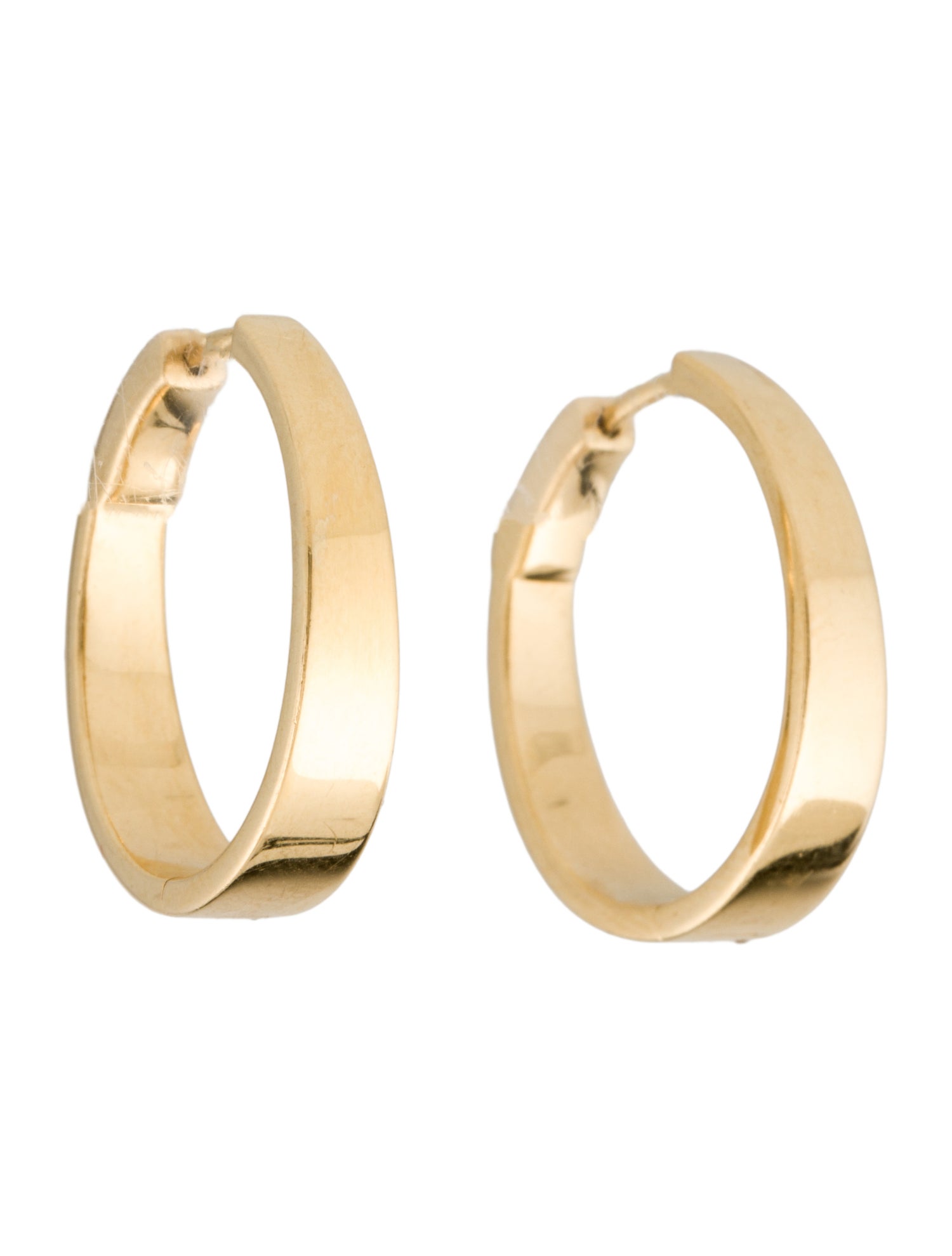 Anita Ko 18K Classic Medium Meryl Hoop Earrings