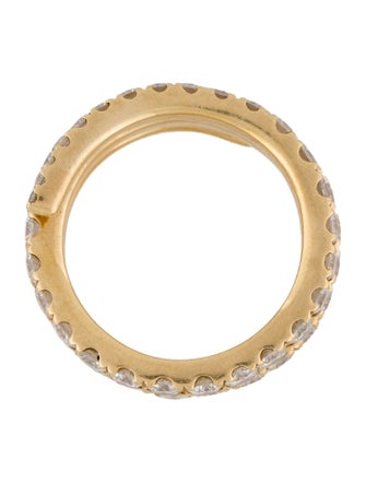 Anita Ko 18K 1.66ctw Diamond Pinky Coil Ring