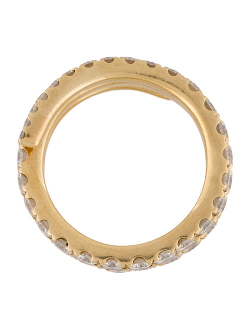 Anita Ko 18K 1.66ctw Diamond Pinky Coil Ring
