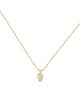Anita Ko 18K Diamond Small Palm Leaf Pendant Necklace