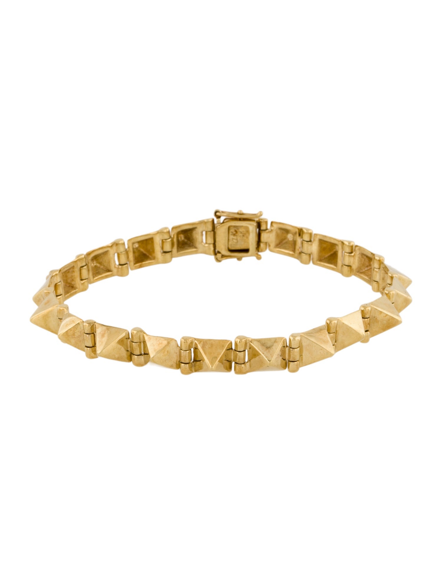 Anita Ko 18K Spike Link Bracelet