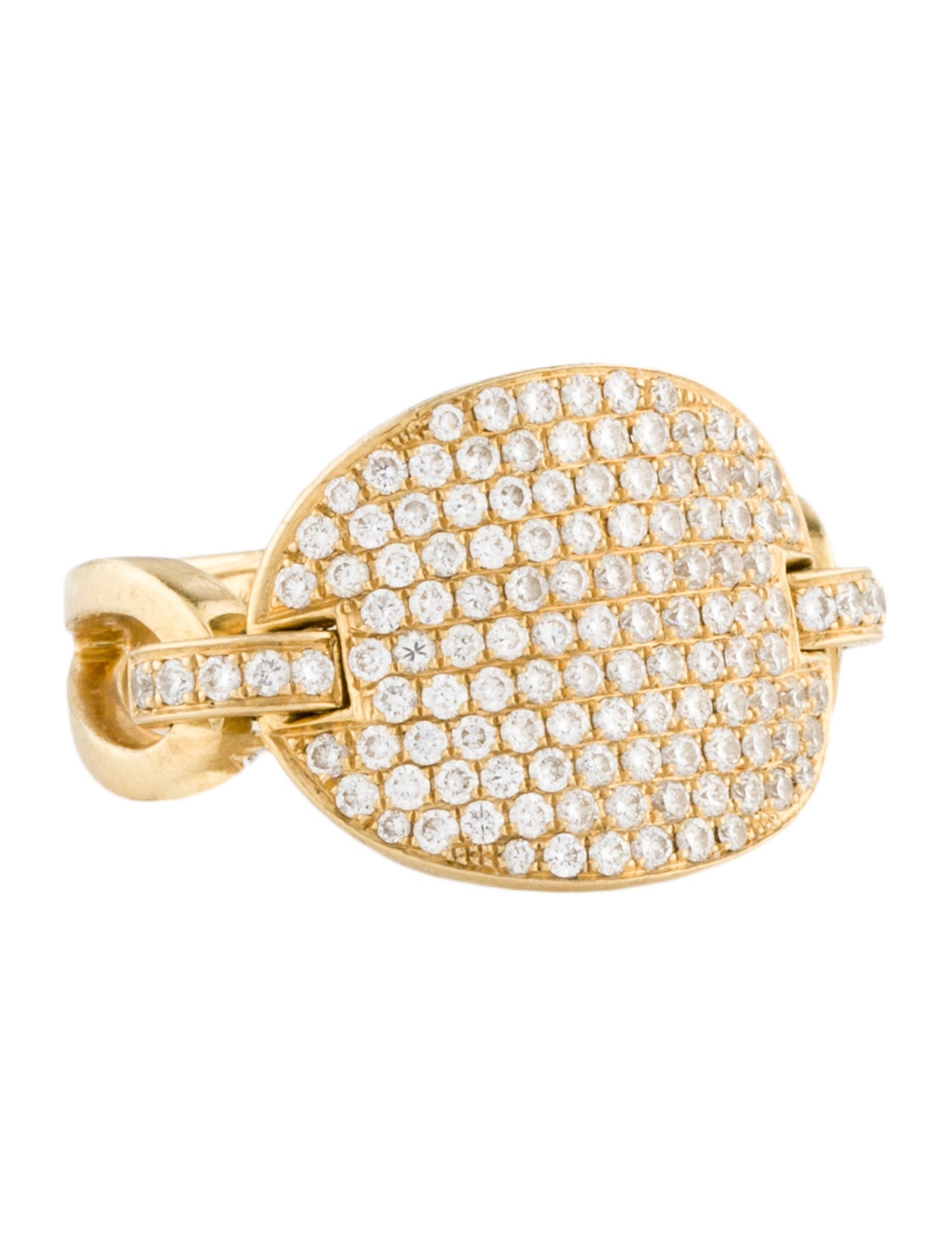 Anita Ko 18K Diamond Pave Cocktail Ring