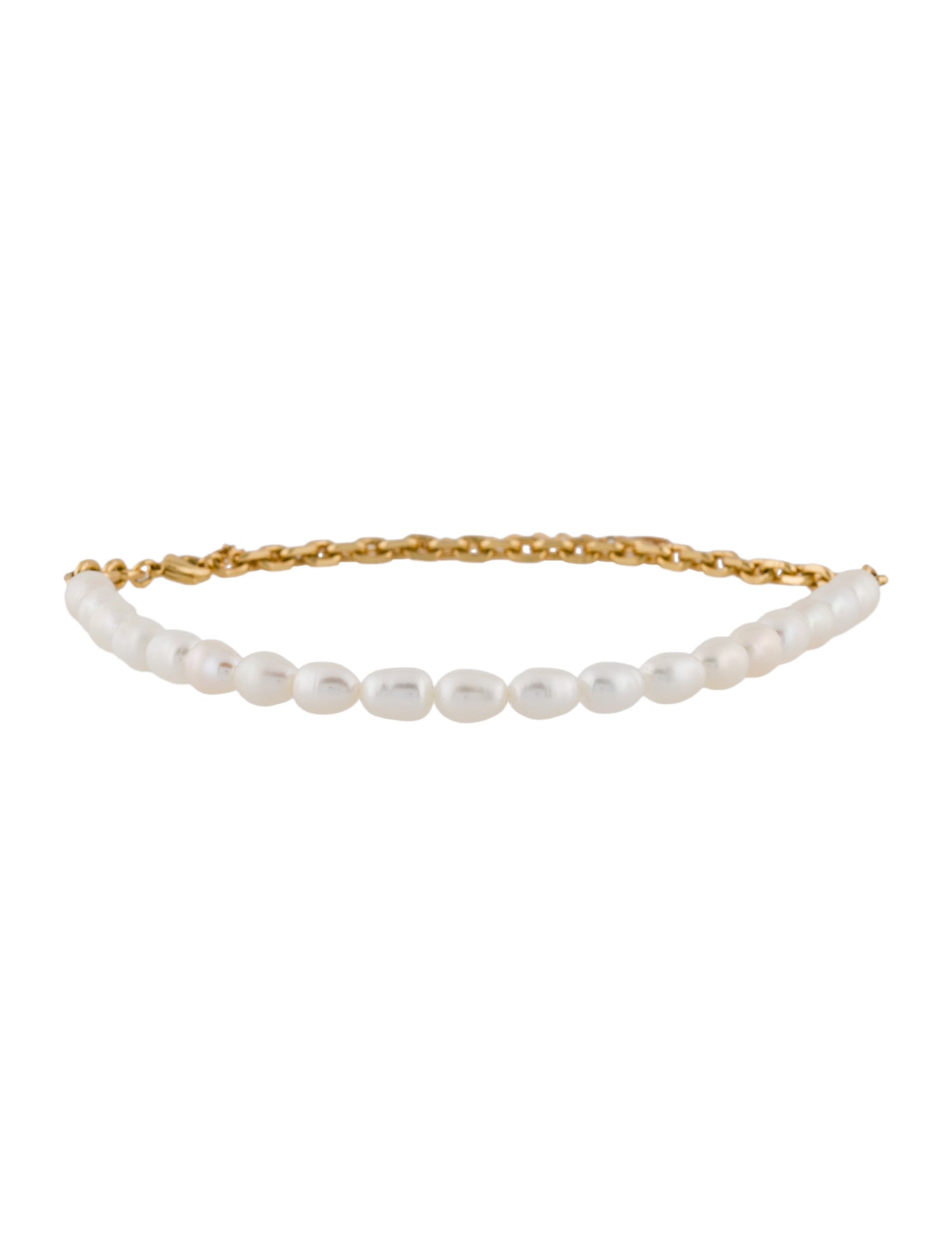 Anissa Kermiche Pearl Anklet